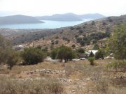 Plaka Elounda Großes Baugrundstück mit Meerblick in Chavgas, Elounda Grundstück kaufen